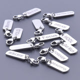 Stainless Steel Plated Pendant With Clasp Jewelry Supplies