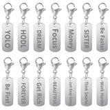 Stainless Steel Plated Pendant With Clasp Jewelry Supplies
