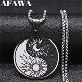 Yin Yang Tai Chi Gossip Necklace for Women/Men