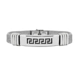 Stainless Steel Engraved Bracelet for Men