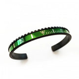 Stainless Steel Cuff Bracelet Beach Sport Casual Biker Running Climb Bangle