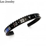 Stainless Steel Cuff Bracelet Beach Sport Casual Biker Running Climb Bangle