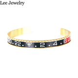 Stainless Steel Cuff Bracelet Beach Sport Casual Bangle