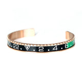 Stainless Steel Beach Sport Casual Cuff Bracelet Bangle SG03