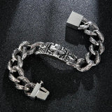 Men's Stainless Steel Symbol Bracelet 225 Mm Mysterious O-chain