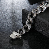 Men's Stainless Steel Symbol Bracelet 225 Mm Mysterious O-chain