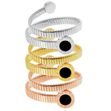 Stainless Titanium Steel Bracelet Open Cuff Bracelets for Women