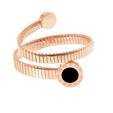 Stainless Titanium Steel Bracelet Open Cuff Bracelets for Women
