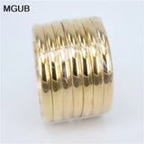 Stainless Steel 6mm 7pcs Bangle Set for Kids LH687