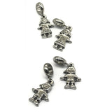Stainless Steel Boy and Girl Pendant Charms for Jewelry Making