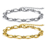 Stainless Steel Charm Bracelet for Women Wedding Party