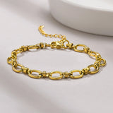 Stainless Steel Charm Bracelet for Women Wedding Party