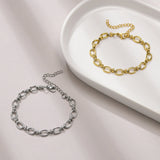 Stainless Steel Charm Bracelet for Women Wedding Party