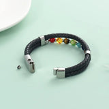Stainless Steel Cremation Bracelet For Ashes - Magnetic Clasp