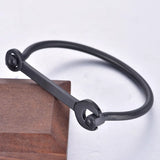 Stainless Steel D Wrench Spanner Detent Lever Tool Horseshoe Bracelet