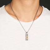 Star of David Necklace Men Bullet Six-Pointed Star YG-02