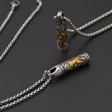 Star of David Necklace Men Bullet Six-Pointed Star YG-02