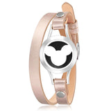 Stylish Mickey Head Stainless Steel Essential Oil Box Bracelet