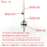 Stainless Steel Reiki Natural Stone Pendant