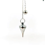Stainless Steel Reiki Natural Stone Pendant