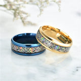 Colorful Dragon Stainless Steel Ring for Men