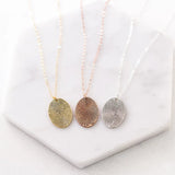 Memorial Fingerprint Necklace for Grandma