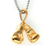 Men's Stainless Steel Fitness Pendant Double Knuckles Titanium Steel