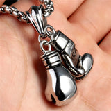 Men's Stainless Steel Fitness Pendant Double Knuckles Titanium Steel
