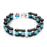Men's Stainless Steel Motorcycle Bracelet
