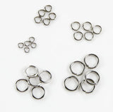Stainless Steel Jewelry Findings Jump Rings Split Rings
