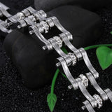 Men's Steel Motorcycle Chain Bracelet