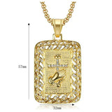 Stainless Steel Men's Cross Pendant