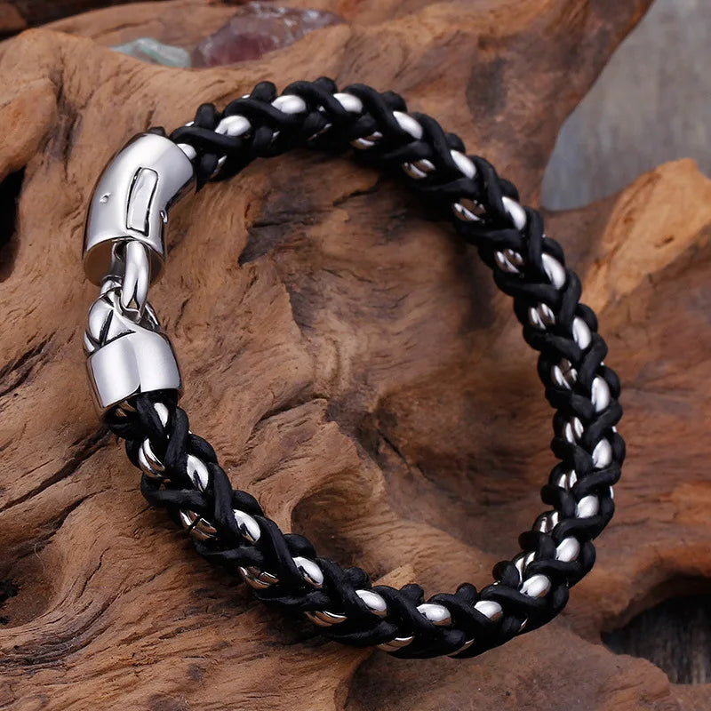 Men's Stainless Steel Retro Bracelet - Domineering