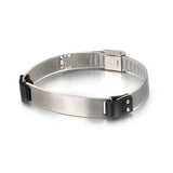 Stainless Steel Mesh Strap Bracelet European American Jewelry