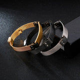 Stainless Steel Mesh Strap Bracelet European American Jewelry