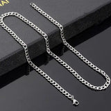 Stainless Steel Necklace Chain for Women Men