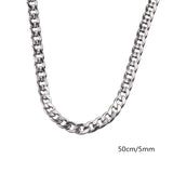 Stainless Steel Necklace Chain for Women Men