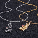 Stainless Steel Men's Pendant - Religious Jewelry