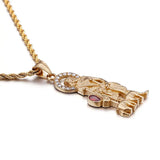 Stainless Steel Men's Pendant - Religious Jewelry
