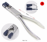 Professional Stainless Steel Flat Nylon Jaw Pliers for Jewelry Tools