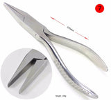 Professional Stainless Steel Flat Nylon Jaw Pliers for Jewelry Tools