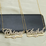 Personalized Crystal Name Necklace for Women/Children