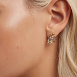 925 Earrings Simulated Diamond Drop Dangle Charms Jewelry Gift