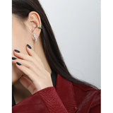 925 Large Stud Earrings Minimalist Design