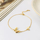 925 Butterfly Bracelet - Personalized Birthday Party Jewelry