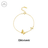 925 Butterfly Bracelet - Personalized Birthday Party Jewelry