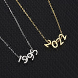 925 Plated Digital Pendant, Girlfriend Gift