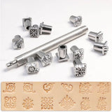 Embossing Leather Tools DIY Grass Constellation Animal Stamps Set