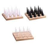 12 Slot Jewelry Holder Organizer Stand for Weddings Shows Tabletop