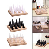 12 Slot Jewelry Holder Organizer Stand for Weddings Shows Tabletop